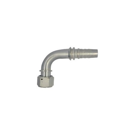 24293 ESPIGA HEMBRA 90° ORFS A/PLANO INTERLOCK PARA MANG. R13 - R15