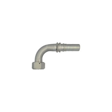 26793 ESPIGA HEMBRA JIC INTERLOCK 90° PARA MANGUERA R13 - R15