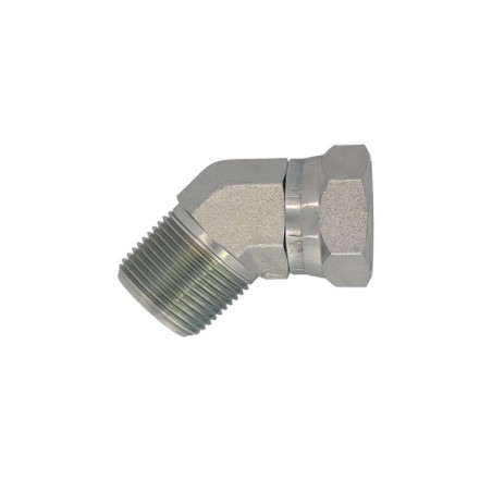 ADAPTADOR CODO 45° MACHO NPT - HEMBRA NPS