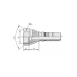 26713 ESPIGA HEMBRA JIC INTERLOCK PARA MANGUERA R13 - R15