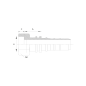 24213 ESPIGA HEMBRA ORFS A/PLANO INTERLOCK RECTA PARA MANG. R13-R15