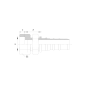 24213D ESPIGA HEMBRA ORFS A/PLANO C/ HEX. INTERLOCK RECTA PARA MANG. R13-R15