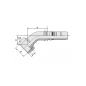 24243 ESPIGA HEMBRA 45°ORFS A/PLANO INTERLOCK PARA MANG. R13 - R15