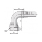 24293 ESPIGA HEMBRA 90° ORFS A/PLANO INTERLOCK PARA MANG. R13 - R15