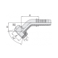 24241-06-06L ESPIGA 45° HEMBRA ORFS A/P LARGE